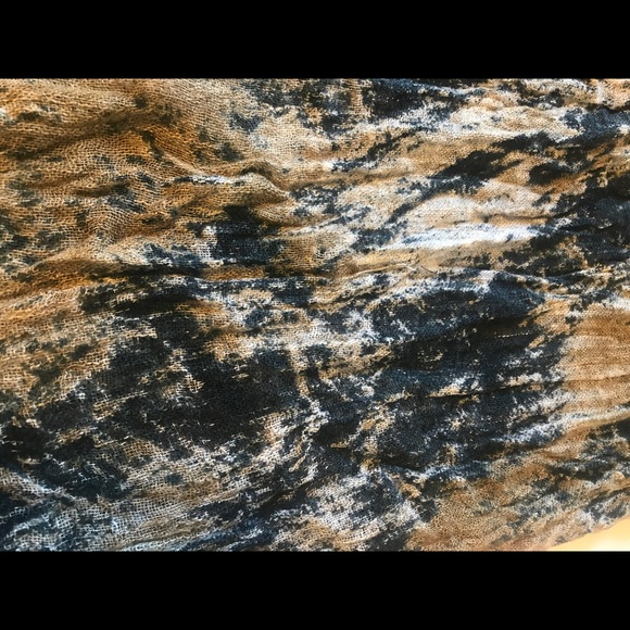 Indian Marbled scarf - Picture 3 of 3